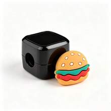 1/4 Packs Cute Hamburger Cookie Egg Toast Magnetic Cable Holder, Desktop Wire Cord Organizer, Adhesive Charging Cable Clip, Multifunctional Cable Management Fixer For Home Office Desk Decor - Multicolor - View 8