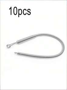 10/5/3/1 Spring-Loaded Convenient Threading Crochet Kit,Multi-Purpose Elastic Waistband,Bendable Guide Head Flexible Threading Tool,Home Sewing Accessories,Home Essential Craft Supplies,Room Decor,Suitable For Pants,Hoodies,Skirts,Christmas Gifts - Multi-color - View 9