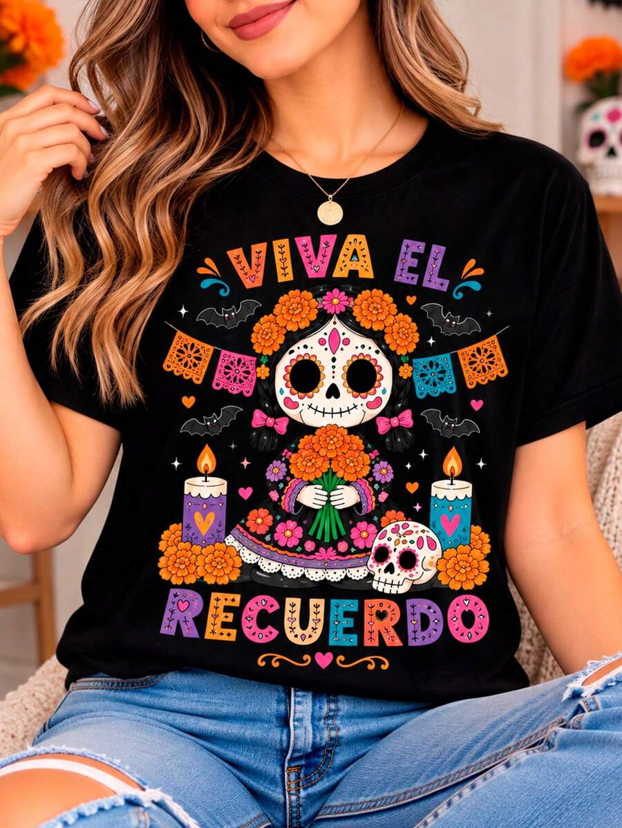 Women T-Shirts - Black - View 1