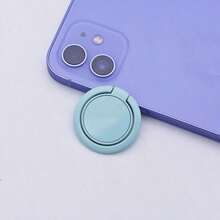 OUYUANSU Macaron Color Phone Ring Holder Stand, 360° Rotating Magnetic Car Phone Holder, Anti-Drop Phone Stand - Multicolor - View 19