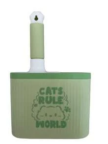 Cat Supplies And A Cat Litter Box With A Storage Shelf, Made Of Durable Plastic Material, Featuring An Additional Compartment For Storing Garbage Bags. Essential Items For Pet Hygiene, Must-Have For Families With Multiple Cats. - Multicolor - View 13