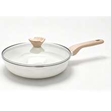 Creamy White Frying Pan, Suitable For Frying & Simmering, Can Heat Milk & Melt Chocolate - View 12