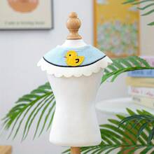 6pcs Cartoon Duck Pet Bibs, Soft Cute Dog & Cat Drool Towels, Photo Props, Essential Pet Outfit, Suitable For Dogs And Cats - Multicolor - View 4