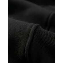 Álbum 111XPANTIA Fuerza Regida Graffiti Sudadera con capucha de hip hop para hombre 2026 - Sudadera de invierno gruesa, tejido de punto, sudadera informal negra para hombre para clima frío, - Negra - Ver 4