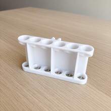 1pc Dishwasher Straw Holder, Home Glass Straw Cleaning Rack, Dishwasher Compatible Draining Accessory - Multicolor - View 8