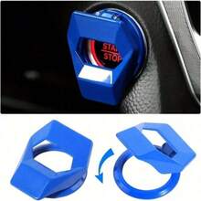 Car Engine One-Touch Start/Stop Button Cover Ignition Switch Decorative Cover Car Accessories Anti-Scratch Universal Button Decorative Ring - Start Button Protective Cover - View 4