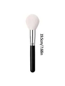 1Piece Professional Powder Brush Large Soft Dense Bristle Blush Brush Blending Cosmetic Makeup Brushes Tool For Beauty Gift - Black - View 8