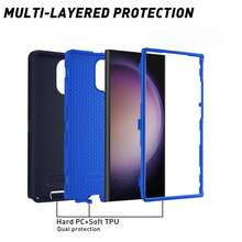FOGEEK Military Grade Drop Protection Basic Heavy Duty Shockproof Rugged Armor Phone Case With 3in1 Protection [Shock Proof] [Drop Proof] [Anti-Slip], Compatible With IPhone Waterproof Anti-Fall Scratch Resistant Birthday - Black Blue - View 5