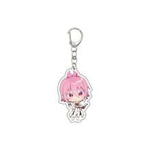 55MM Anime Welcome To Demon School Iruma Kun Keychain Suzuki Iruma/Valac Clara Key Chain Acrylic Model Plate Christmas Gifts - Multicolor - View 7