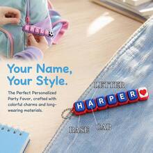 Ultimate Personalized Name Fidget Clicker. 3D Printed, CLICKER Keychain, Party Favor, Clicky Sensory ASMR Gift - Multicolor - View 11