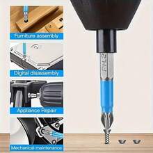 2pcs Adjustable Magnetic Screwdriver Set, Anti-Slip Handle, Precision Screwdriver Kit For Phone Laptop Glasses Watch Electronics Disassembly, Magnetic Repair Tool Set, Home Repair Hardware Tools - Multi-color - View 2