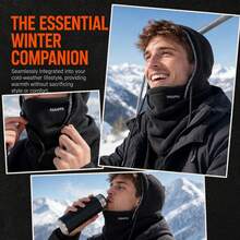 Winter Essential Set: Touchscreen Gloves, Thick Fleece Socks And Windproof Earflap Hat - 100% Polyester, Warm And Cold-Resistant, Suitable For Outdoor Activities And Winter Wear - A - View 4