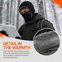 Winter Essential Set: Touchscreen Gloves, Thick Fleece Socks And Windproof Earflap Hat - 100% Polyester, Warm And Cold-Resistant, Suitable For Outdoor Activities And Winter Wear - A - View 5