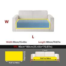 1PC Minimalist Style Chenille Four-Season Universal Anti-Slip Sofa Cushion, Anti-Slip Pet Anti-Dirt Seat Pad, Suitable For 1-4 Seater Sofa Decoration And Protection, Machine Washable - Multicolor - View 24