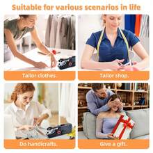 Portable Handheld Sewing Machine, Includes DIY And Travel Accessories, For Clothing Repair, With Accessory Bag (AAA Batteries And Fabric Not Included) - Multiple Styles - View 9