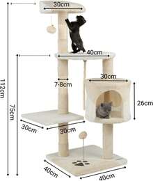 Cat Trees & Condos - Beige/wit - View 6