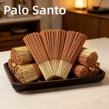 20/100/200pcs, Peruvian Palo Santo Incense Sticks, Long Burning Time, Smooth And Clean, Natural Vine Material, Suitable For Home, Kitchen And Restaurant - 22 Jade Sandalwood - View 5
