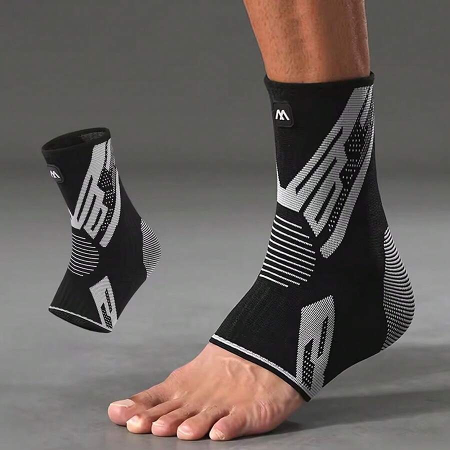 ZKBBO 1/2pcs Ankle Support Compression Sleeve For Men & Women, Elastic Ankle Brace,Breathable Sports Support For Running, Basketball, Gym & Fitness - Multicolor - View 1