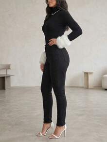 Women Jeans - Black - View 3