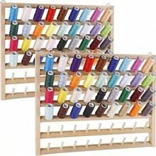 Giá đỡ cuộn gỗ cho chỉ may, chỉ sáp, lõi suốt, cuộn len và cuộn dây, giá đỡ cuộn bán chạy xuyên biên giới, giá đỡ tóc giả - cây non - Xem 5