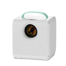 Dam Video Projector For Kids, With HDMI And USB Inputs. Resolution Compatible HD1080P. - Blue - View 9
