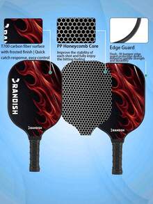 RANDISH 1PC Pickleball Paddle, Professional Pickleball Racket For Indoor And Outdoor Use - Multicolor - View 9