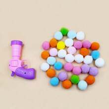 Silent Plush Ball Cat Toy Launcher, Cat Ball Launcher, Pet Ball Self-Entertainment Boredom Relief Elastic - View 7