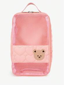 Bear Storage Bag, High Cost-Performance, Large Capacity, Handheld Storage Bag, Suitable For Travel, Storing Baby And Mother Supplies, Portable Storage Bag. - Multicolor - View 4