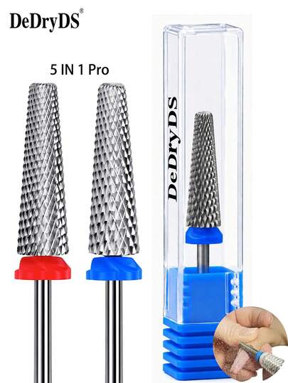 DeDryDS Electric Nail Drill Bit Set, Professional Nail & Foot Care, Suitable For Acrylic Gel Nail Removal, Polishing & Grinding, Nail Tools, Home & Salon Use