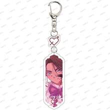 Móc khóa nhân vật acrylic: Hình chibi dễ thương Fading Youth, phụ kiện túi phong cách anime Halloween rùng rợn - Nhiều màu - Xem 12