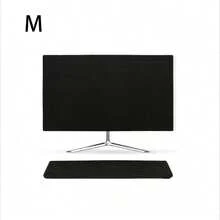 1 Funda antipolvo para monitor de computadora de escritorio, protector de pantalla de unicolor fácil de instalar diseñado para proteger la pantalla de la computadora de escritorio del polvo, funda antipolvo para monitor de computadora de escritorio, funda para teclado, protector de pantalla de estilo minimalista - Multicolor - Ver 8