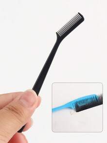 Eyebrow Comb Eyelash Comb Portable Mini Comb, Makeup Mini Tool, Dual-Use Eyebrow And Eyelash Comb, Eyelash Tool Eyelash Comb, Eyelash Grooming, Eyebrow Trimming, Hair Care - Multicolor - View 4