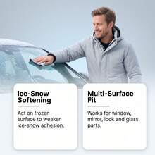 rayhong Snow And Ice Melting Spray, Ice Softening Multi-Surface Fine Mist Spray, Portable Car Spray, Weakens Ice And Snow Adhesion On Frozen Surfaces, Suitable For Car Windows, Rearview Mirrors, Locks, Glass And More, Essential Winter Car Accessory, Simplifies Winter Morning Window Cleaning, Gift For Family And Friends, Christmas Gift - A - View 6