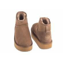 بوت شتوي نسائي EMU Australia Stinger Micro Flatform 2.0 W13296-MUSH باللون البني - بني - مشاهدة 5