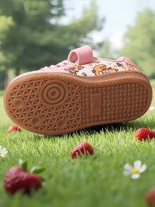 2026 New Comfortable Cartoon Sports Kids Shoes, Fashionable Easy To Match Breathable Running Shoes For Children, Capybara Design - Pink - View 6