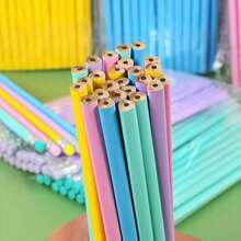 16pcs HB Graphite Pencil Set (With Eraser) - Suitable For School, Art, Office, Drawing, Sketching, Learning - Wooden Pencils, Random Color - Sets - View 9