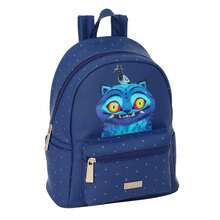 Safta KPop Demon Hunters Demon Hunters Tiger Teen K-Pop Mini Backpack, Faux Leather Finish With Lined Interior, Main Compartment With Zipper, Adjustable Shoulder Straps - Mini Tiger Backpack - View 2