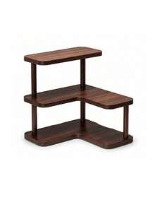 1pc 3-Tier Desktop Storage Rack, Kitchen Countertop Spice Bottle Organizer, Living Room Cup & Tea Set Miscellaneous Storage Shelf - Multicolor - View 9