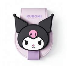 1pc Sanrio Cute Cartoon Car Sun Visor Glasses Clip Fashion Glasses Storage Holder Card Holder - Multicolor - View 10