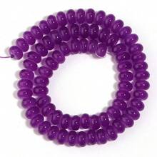 50pcs/100pcs 5*8mm Wheel Beads, Used For DIY Handicrafts, Bag Charms, Keychains, Phone Charms, Handmade Materials - Multicolor - View 22