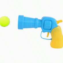 Silent Plush Ball Cat Toy Launcher, Cat Ball Launcher, Pet Ball Self-Entertainment Boredom Relief Elastic - View 6