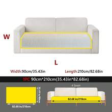 1PC Minimalist Style Chenille Four-Season Universal Anti-Slip Sofa Cushion, Anti-Slip Pet Anti-Dirt Seat Pad, Suitable For 1-4 Seater Sofa Decoration And Protection, Machine Washable - Multicolor - View 26