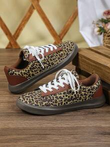 Leopard Print Brown Base