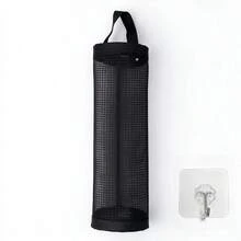 1/2 Set Plastic Bag Storage Rack, Suitable For Kitchen, Behind Door Storage, Kitchen Organization, Kitchen Essentials, Kitchen Accessories, Bathroom Accessories, Home Kitchen Tools, Kitchen Decor - Standard Model - View 14
