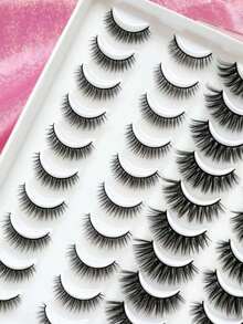 Thickened Natural Single Eyelashes, Suitable For Daily Makeup Use - Black - View 5
