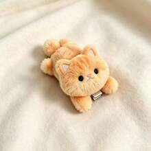 Plush Cat Hair Clip For Women, New Style Premium Cute Side Bangs Hair Clip Alligator Hair Clip Hair Accessory - Multicolor - View 9
