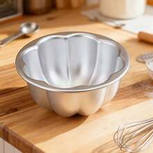 Aluminum Non-Stick Pumpkin Shaped Pudding/Jelly Cake Mold, Suitable For Cake Cups, Perfect For Making Pudding, Jelly, Pancakes And Cakes. Ideal For Halloween, Parties And Various Occasions. - Multicolor - View 12