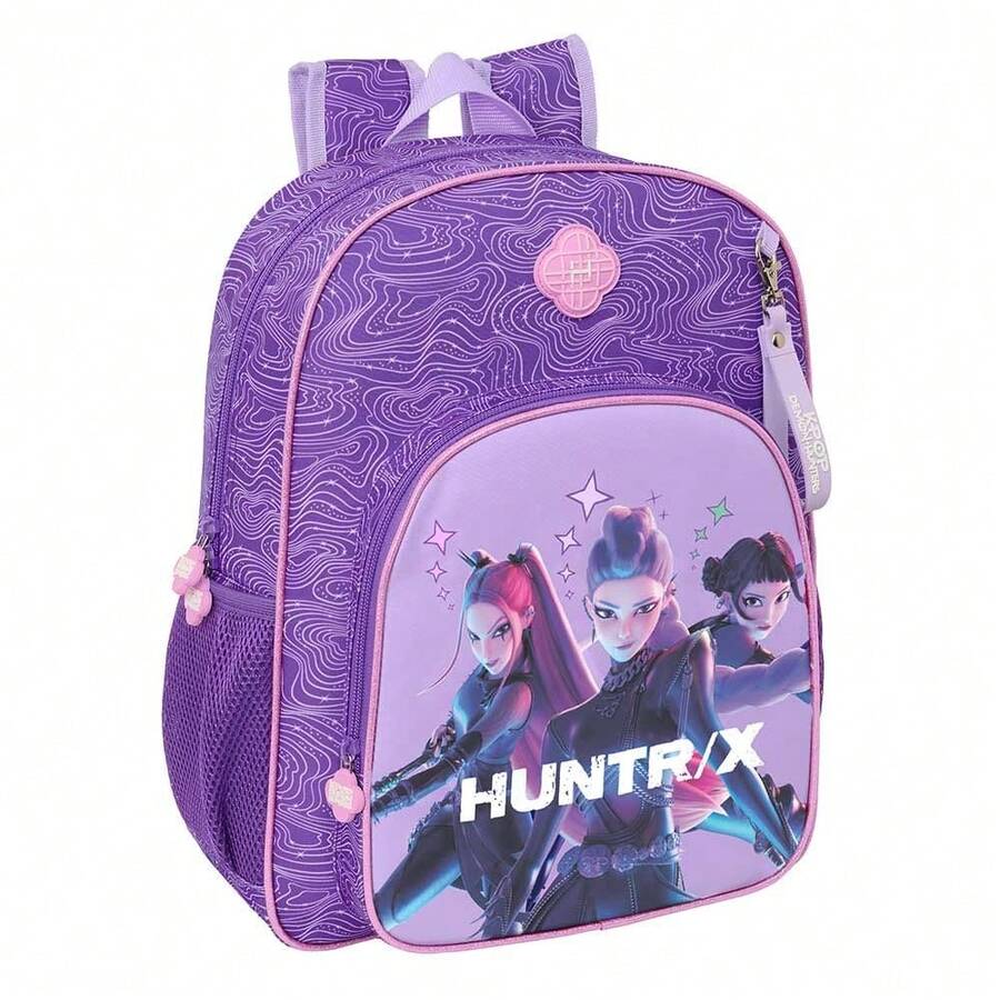 Safta KPop Demon Hunters K-Pop Demon Hunters Battle Junior School Backpack, Adaptable To Trolley, Padded Back And Shoulder Straps - Mochila Junior - View 1