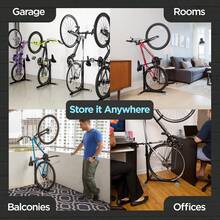 Bike Stand Vertical Portable Space-Saving Bicycle Rack Storage Adjustable Height - 22*30*23.5inch - View 6