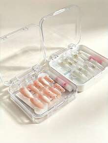 7/5/3 Layer Detachable Multi-Functional Storage Rack, Can Hold Perfume Samples, Cosmetic Samples, Flat Makeup Boxes, Glasses, Nail Polish, Essential Oils, Nail Salon Tools And Accessories, Acrylic Material, Large Capacity Design, Suitable For Vacation Beach, Bathroom, Bedroom And Other Places - Multicolor - View 6